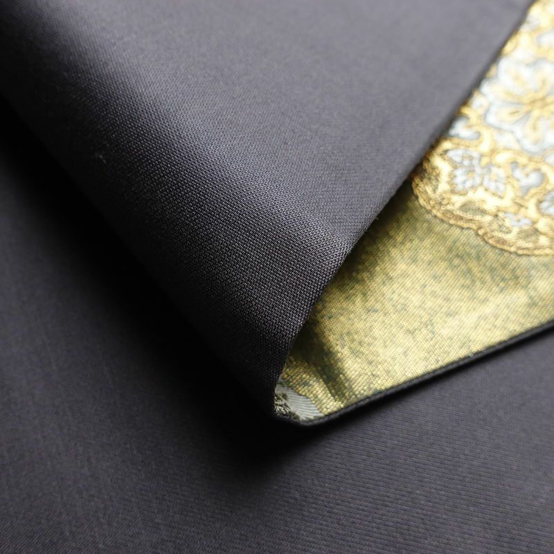 袋帯 六通柄 美品 フォーマル用 正絹 幾何学柄・抽象柄 箔 帯 多色使い_画像10