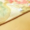 袋帯 六通柄 良品 フォーマル用 正絹 木の葉・植物柄 箔 金糸 帯 金・銀_画像12