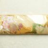 袋帯 六通柄 良品 フォーマル用 正絹 木の葉・植物柄 箔 金糸 帯 金・銀_画像14