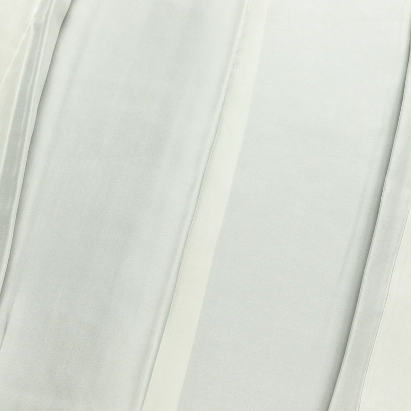 訪問着 良品 紬地 正絹 花柄 袷仕立て 身丈158cm 裄丈65cm 着物 紫苑色 紫・藤色_画像18