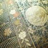 袋帯 六通柄 美品 フォーマル用 正絹 古典柄 箔 金糸 帯 蝶 菊 梅 緑・うぐいす色_画像7