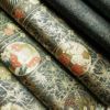 袋帯 六通柄 美品 フォーマル用 正絹 古典柄 箔 金糸 帯 蝶 菊 梅 緑・うぐいす色_画像21