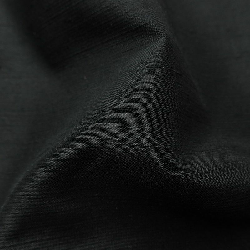 紬 飛び柄 正絹 幾何学柄・抽象柄 袷仕立て 身丈164cm 裄丈66cm 黒_画像20