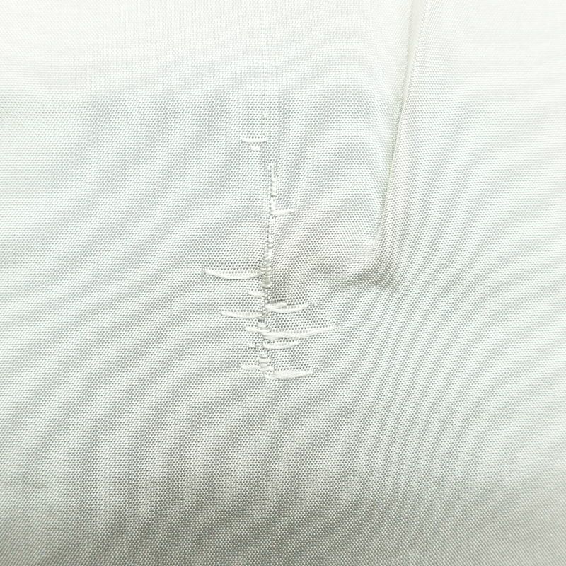 紬 飛び柄 正絹 幾何学柄・抽象柄 袷仕立て 身丈164cm 裄丈66cm 黒_画像21