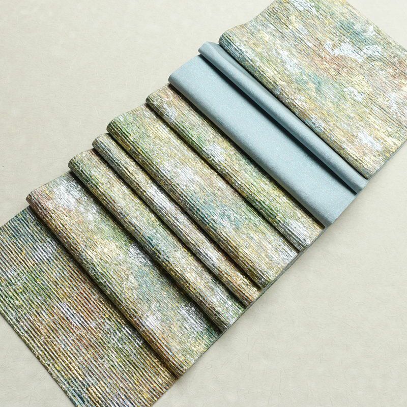 袋帯 六通柄 良品 フォーマル用 正絹 その他の柄 箔 帯 多色使い_画像19