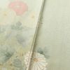 訪問着 良品 しつけ糸付き 金駒刺繍 正絹 花柄 袷仕立て 身丈167cm 裄丈68cm 箔 金彩 フォーマル 着物 クリーム_画像11