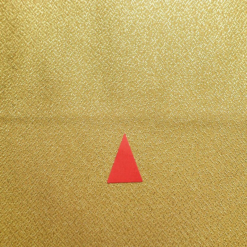 袋帯 六通柄 フォーマル用 正絹 幾何学柄・抽象柄 金糸 帯 金・銀_画像14