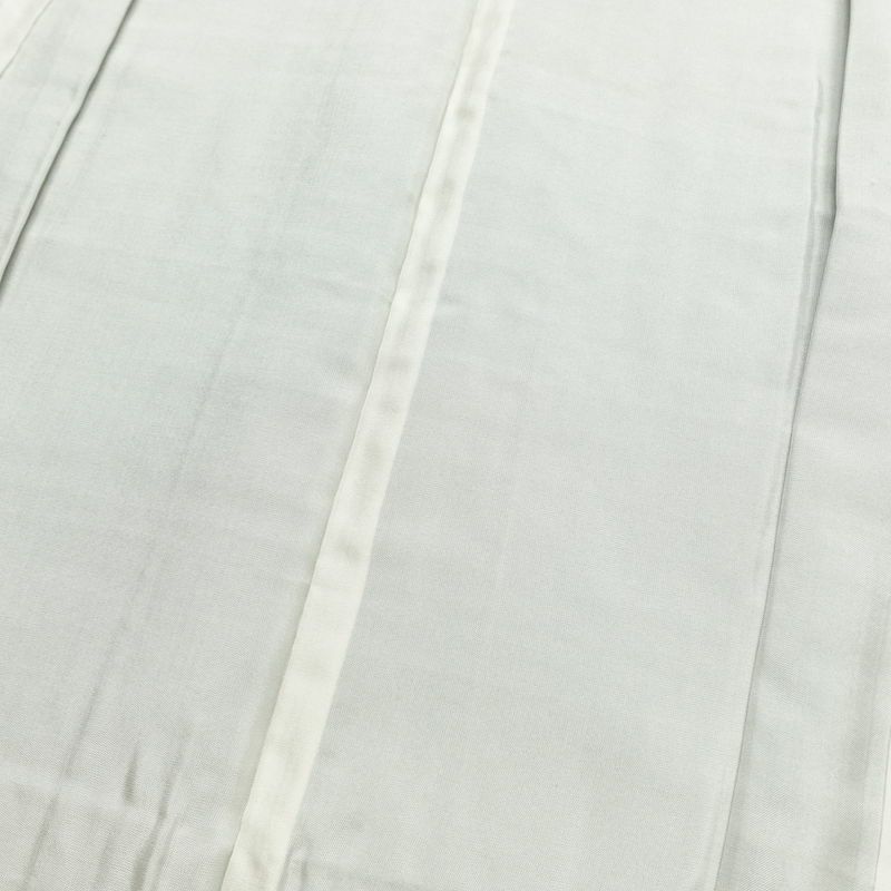 塩沢紬 紬 しつけ糸付き 正絹 チェック・格子柄 袷仕立て 身丈164cm 裄丈65cm つむぎ 塩澤紬 着物 青・紺_画像16