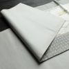 袋帯 宮殿菱守紐文 六通柄 良品 フォーマル用 正絹 その他の柄 金糸 銀糸 帯 グレー_画像10