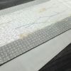 袋帯 宮殿菱守紐文 六通柄 良品 フォーマル用 正絹 その他の柄 金糸 銀糸 帯 グレー_画像12