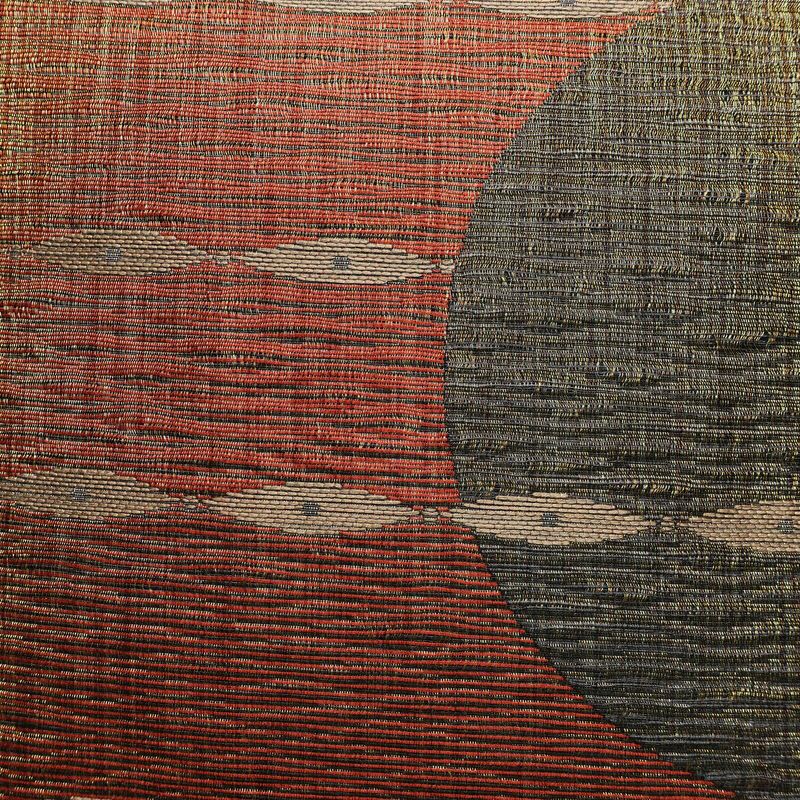 袋帯 六通柄 フォーマル用 正絹 幾何学柄・抽象柄 多色使い_画像2