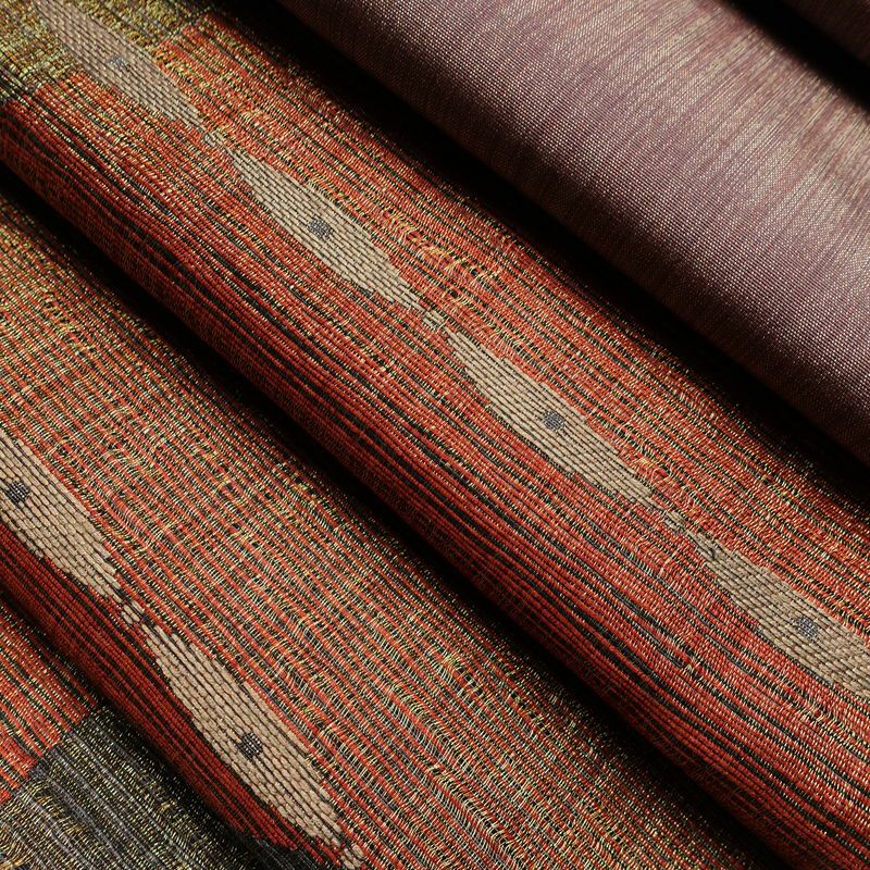 袋帯 六通柄 フォーマル用 正絹 幾何学柄・抽象柄 多色使い_画像21