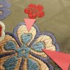 袋帯 六通柄 振袖用 正絹 花柄 刺繍 フォーマル 帯 多色使い_画像13