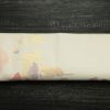 袋帯 全通柄 フォーマル用 正絹 花柄 帯 クリーム_画像18
