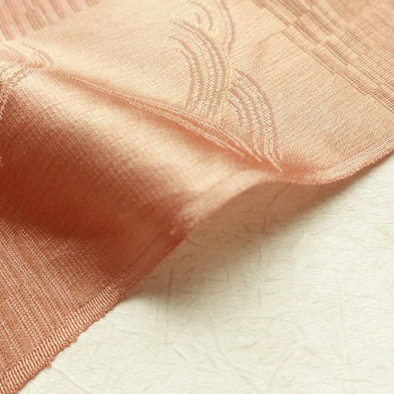 帯揚げ 正絹 古典柄 和装小物 ベージュ_画像9