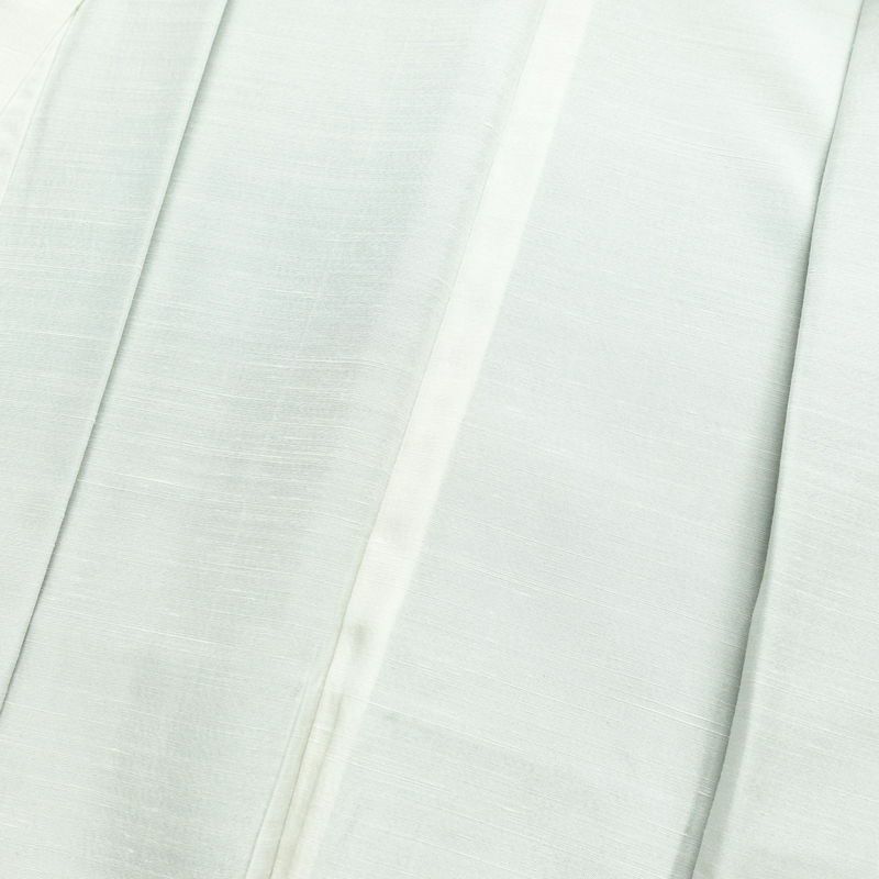 紬 良品 しつけ糸付き 正絹 古典柄 袷仕立て 身丈160cm 裄丈66cm 着物 青・紺_画像16