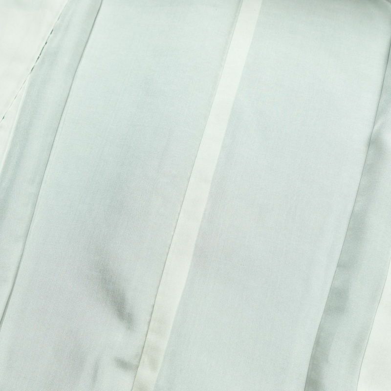 紬 良品 正絹 古典柄 袷仕立て 身丈155.5cm 裄丈63.5cm 着物 青海波 青・紺_画像17