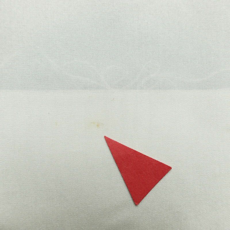 小紋 良品 縮緬 正絹 幾何学柄・抽象柄 袷仕立て 身丈162cm 裄丈67.5cm 着物 緑・うぐいす色_画像18