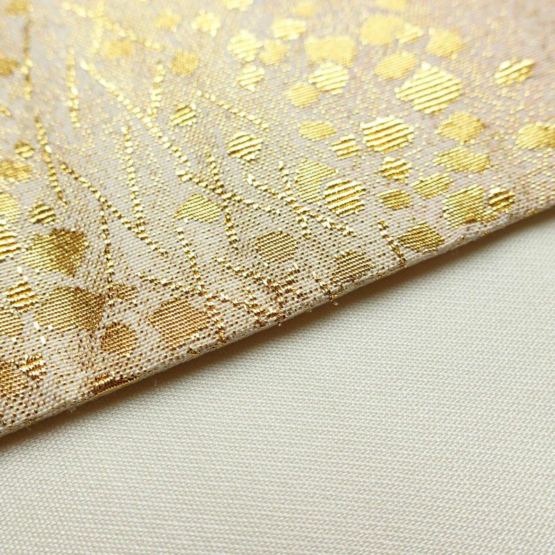 袋帯 全通柄 良品 フォーマル用 正絹 その他の柄 箔 金通し 金糸 帯 多色使い_画像11