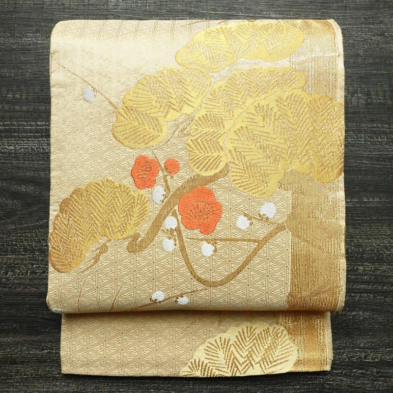 西陣織 替わろ 正絹 袋帯 織匠十一代目 篠原宗兵衛謹製 