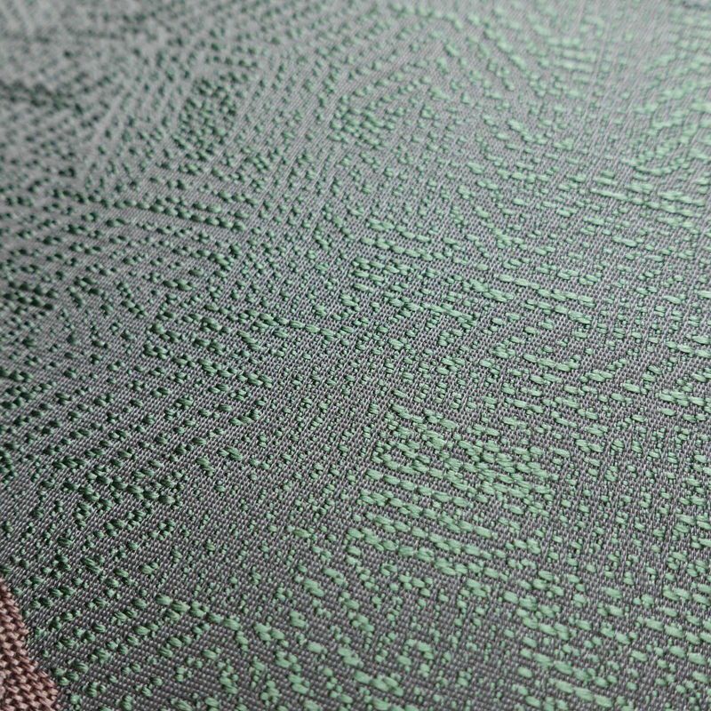 袋帯 六通柄 美品 一般用 正絹 幾何学柄・抽象柄 帯 紫・藤色_画像7