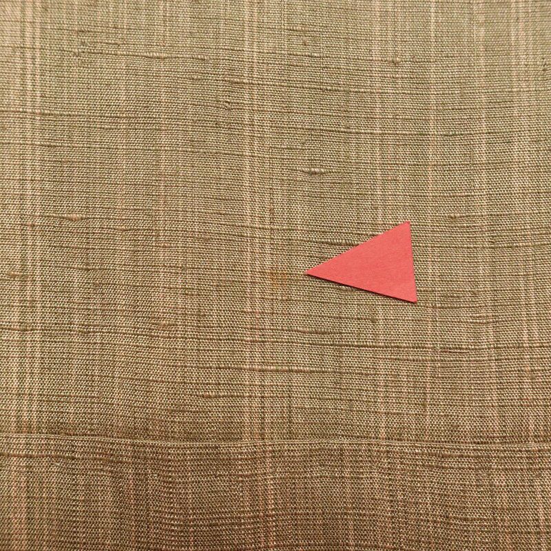 紬 ろうけつ染め 正絹 その他の柄 袷仕立て 身丈165cm 裄丈67cm 着物 臈けつ染 茶_画像10