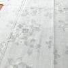 紬 正絹 花柄 袷仕立て 身丈157.5cm 裄丈64cm 着物 グレー_画像5