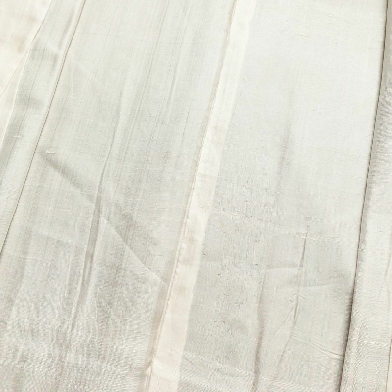 紬 正絹 縞柄・線柄 袷仕立て 身丈157cm 裄丈67cm 着物 橙_画像15