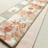 袋帯 六通柄 振袖用 正絹 古典柄 金糸 銀糸 桜 蝶 波 帯 多色使い_画像9