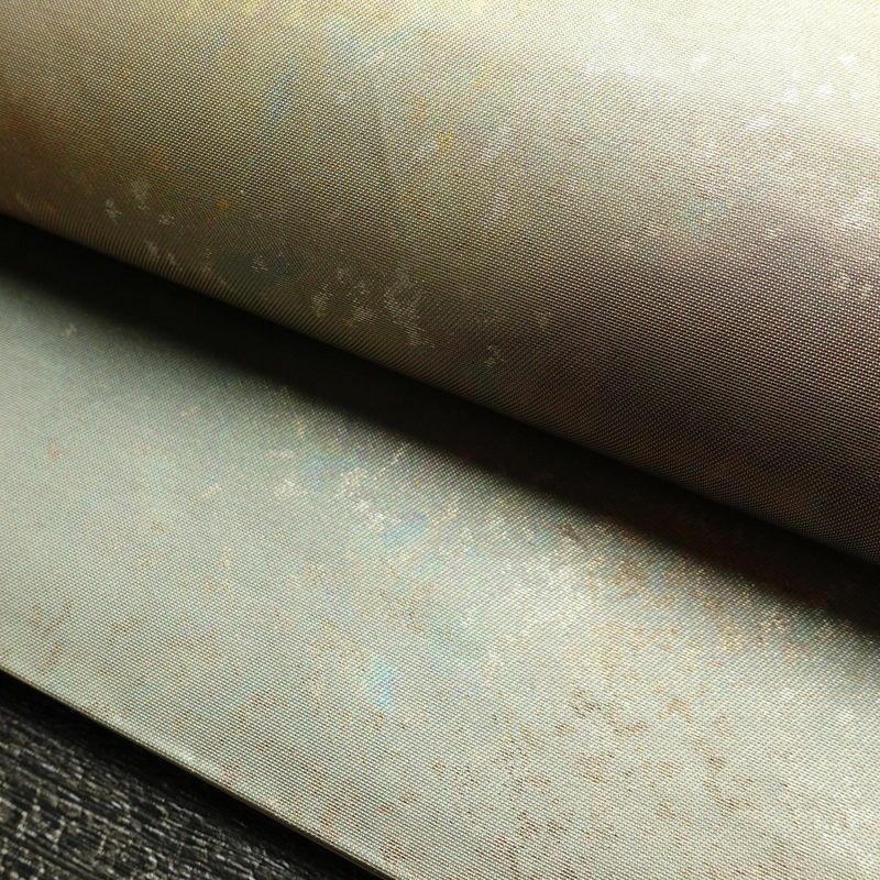 袋帯 六通柄 フォーマル用 正絹 幾何学柄・抽象柄 箔 帯 多色使い_画像7