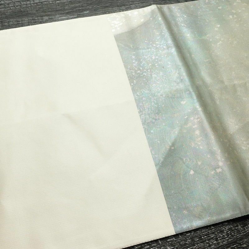 袋帯 六通柄 フォーマル用 正絹 幾何学柄・抽象柄 箔 帯 多色使い_画像15