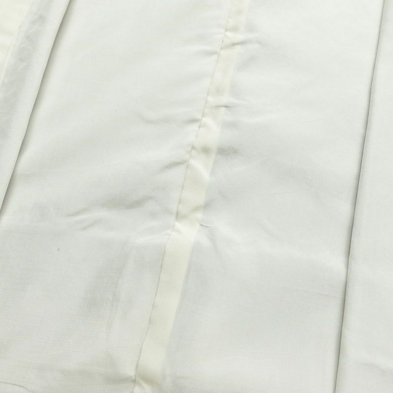 小紋 しつけ糸付き 柄生かし染め 正絹 古典柄 袷仕立て 身丈161.5cm 裄丈65cm 着物 青・紺_画像15