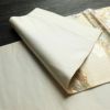 袋帯 六通柄 フォーマル用 正絹 古典柄 箔 金彩 帯 クリーム_画像9