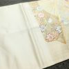 袋帯 六通柄 フォーマル用 正絹 古典柄 箔 金彩 帯 クリーム_画像16