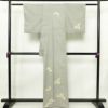 付け下げ 紬地 正絹 古典柄 袷仕立て 身丈160cm 裄丈65.5cm 着物 グレー_画像2