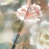 付け下げ 正絹 花柄 袷仕立て 身丈168.5cm 裄丈68cm 箔 フォーマル 着物 ピンク_画像9