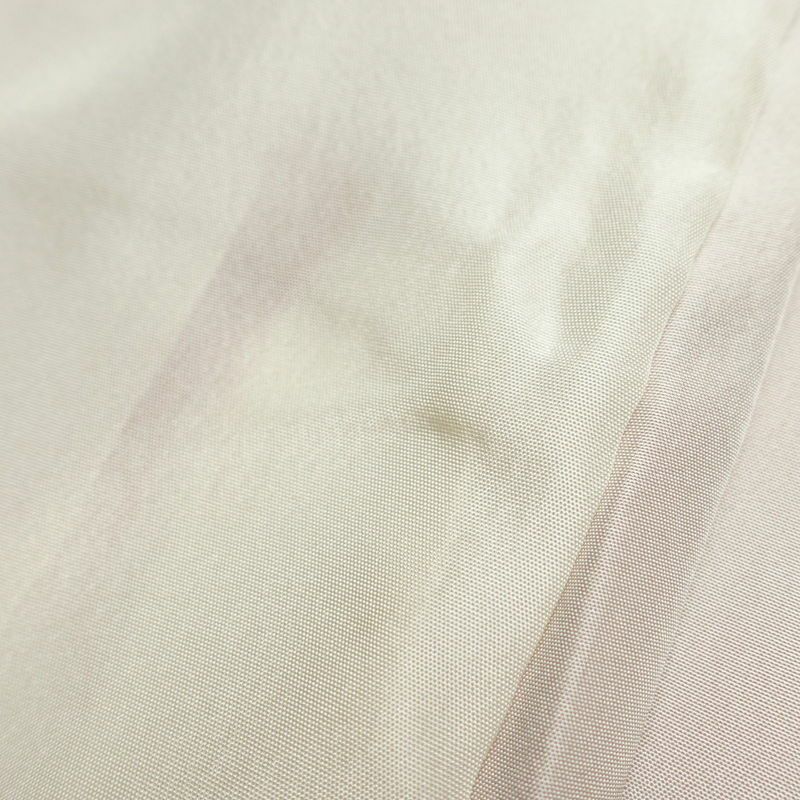 付け下げ 正絹 花柄 袷仕立て 身丈168.5cm 裄丈68cm 箔 フォーマル 着物 ピンク_画像21