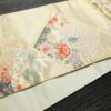 袋帯 六通柄 本金箔 フォーマル用 正絹 古典柄 箔 クリーム_画像10