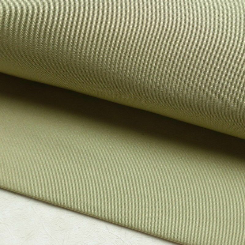 名古屋帯 太鼓柄 良品 正絹 古典柄 名古屋仕立て 帯 くすみグリーン 緑・うぐいす色_画像7