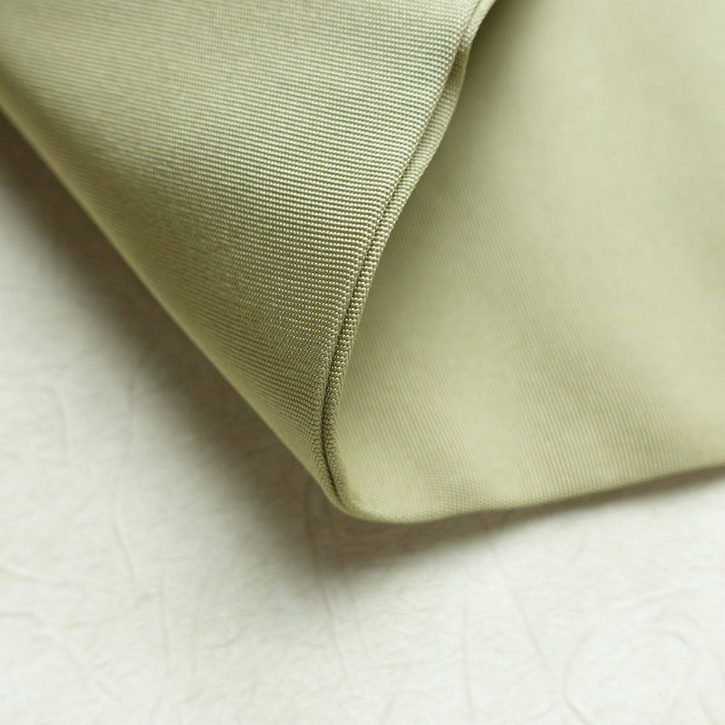 名古屋帯 太鼓柄 良品 正絹 古典柄 名古屋仕立て 帯 くすみグリーン 緑・うぐいす色_画像10