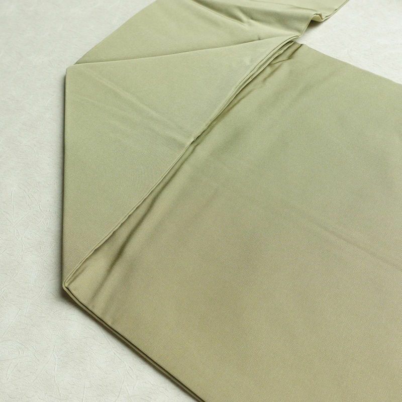 名古屋帯 太鼓柄 良品 正絹 古典柄 名古屋仕立て 帯 くすみグリーン 緑・うぐいす色_画像19