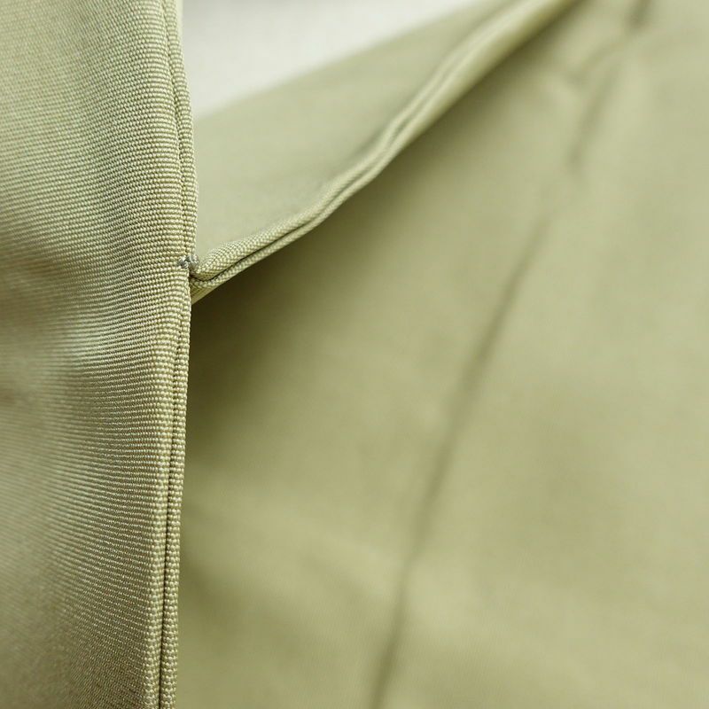 名古屋帯 太鼓柄 良品 正絹 古典柄 名古屋仕立て 帯 くすみグリーン 緑・うぐいす色_画像20