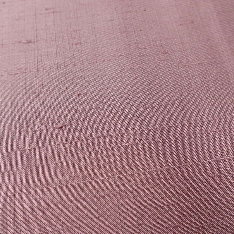色無地 一つ紋付き 紬地 正絹 無地 袷仕立て 身丈159.5cm 裄丈65cm 着物 ピンク_画像7