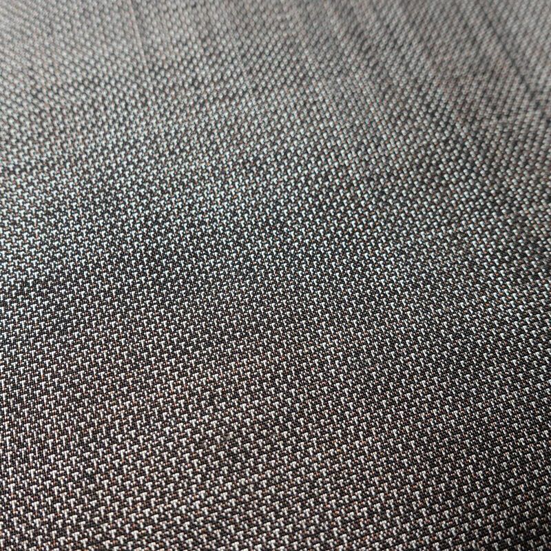 紬 良品 しつけ糸付き 正絹 その他の柄 袷仕立て 身丈156cm 裄丈62cm 着物 グレー_画像7