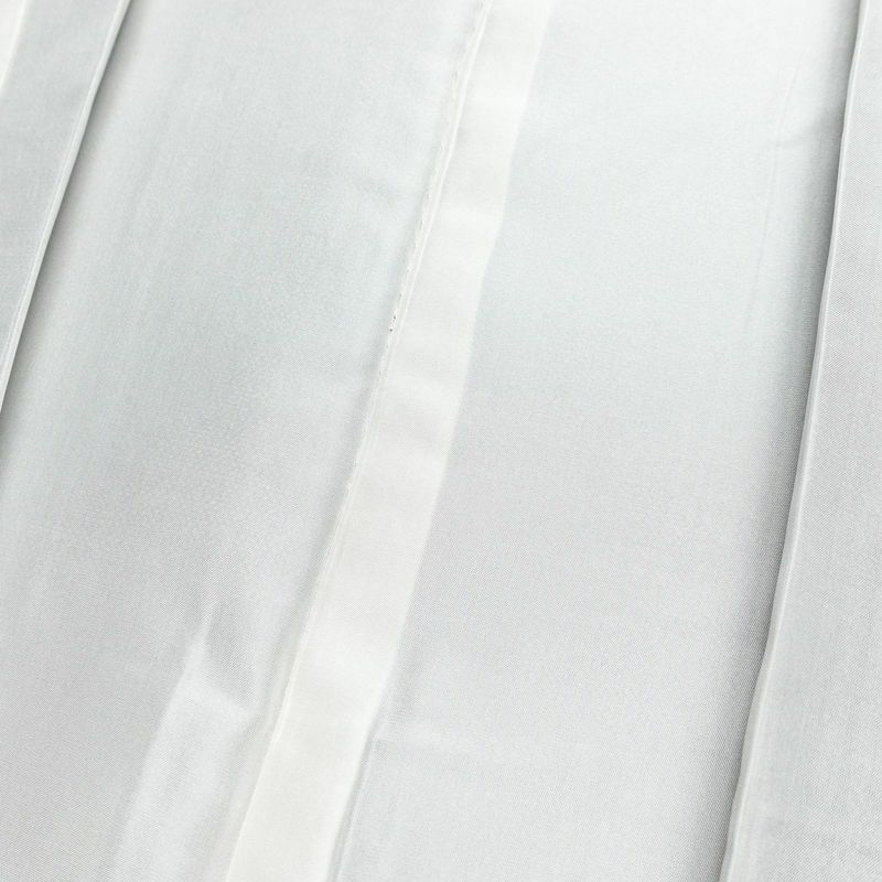 紬 良品 しつけ糸付き 正絹 その他の柄 袷仕立て 身丈156cm 裄丈62cm 着物 グレー_画像17