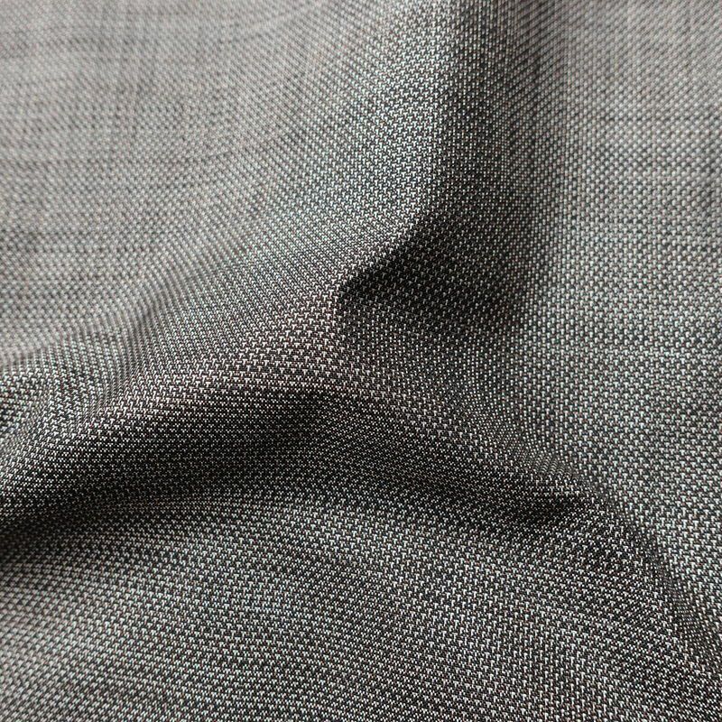 紬 良品 しつけ糸付き 正絹 その他の柄 袷仕立て 身丈156cm 裄丈62cm 着物 グレー_画像20