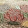 袋帯 纈幡織 辻が花 六通柄 良品 フォーマル用 正絹 木の葉・植物柄 箔 帯 多色使い_画像3