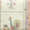 袋帯 六通柄 一般用 正絹 人物・動物柄 帯 クリーム_画像2