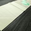 名古屋帯 太鼓柄 良品 しつけ糸付き 正絹 古典柄 名古屋仕立て 銀糸 帯 緑・うぐいす色_画像8