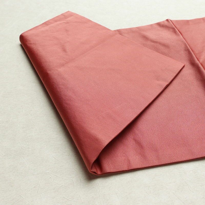 名古屋帯 太鼓柄 良品 ポリエステル 古典柄 名古屋仕立て 金糸 帯 扇子 ピンク_画像10